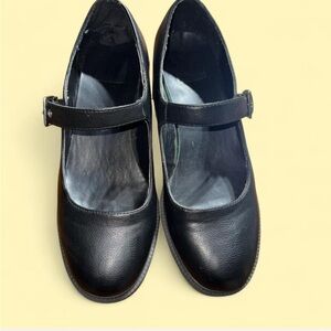 Dolce Vita Chunky Black Mary Jane Shoes